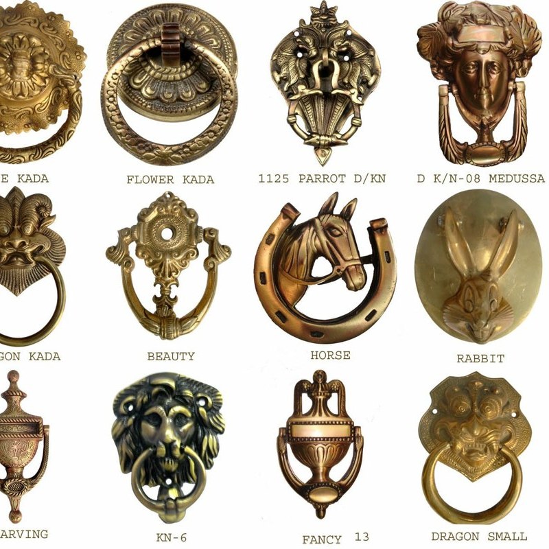 Brass door knockers