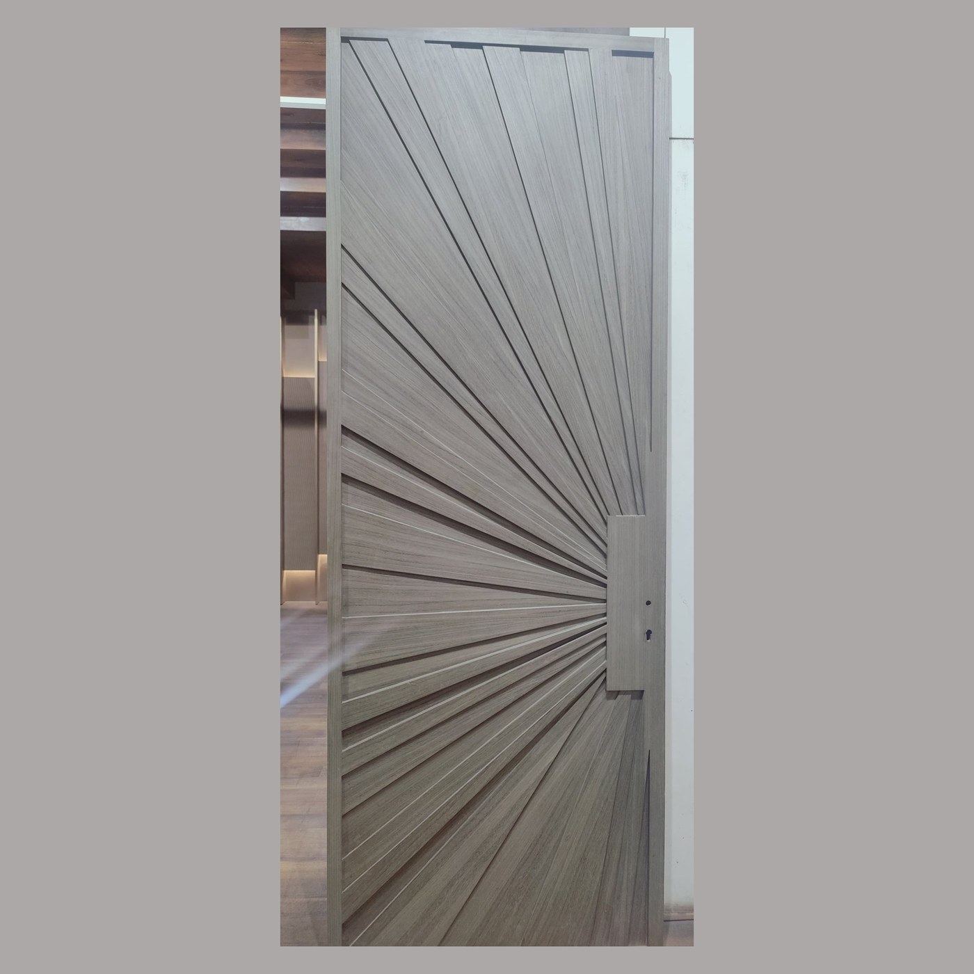 Sunburst door