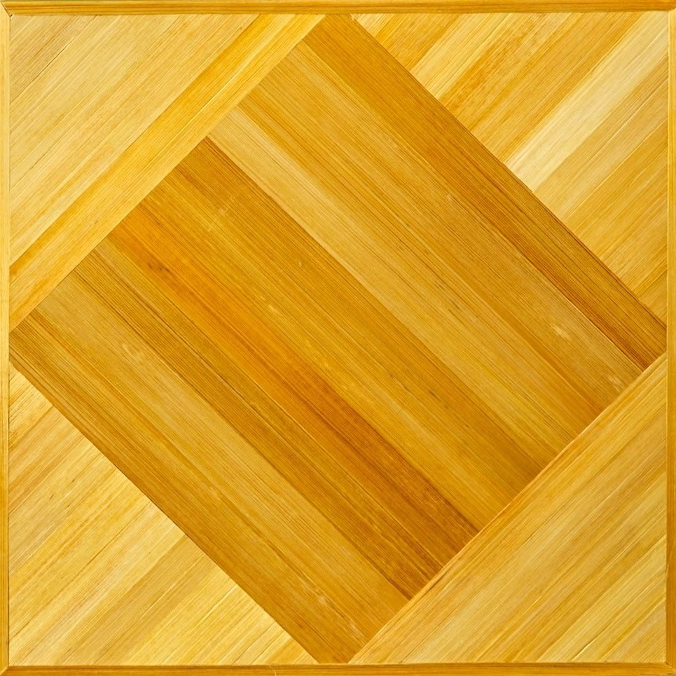 Golden straw parquet